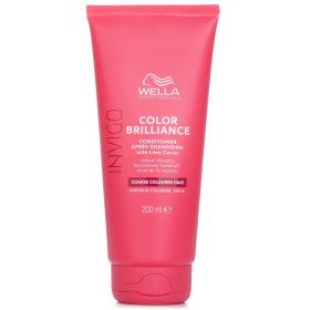 WELLA - Invigo Color Brilliance Conditioner With Lime Caviar Coarse Colored Hair 339252 200ml