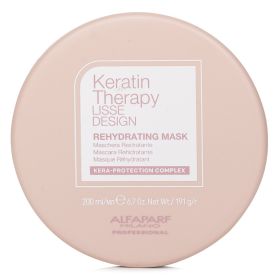 ALFAPARF - Keratin Therapy Lisse Design Rehydrating Mask 141466 200ml/6.7oz