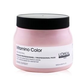 L'OREAL - Professionnel Serie Expert - Vitamino Color Resveratrol Color Radiance System Mask (For Colored Hair)(Salon Product) 1202842B 500ml/16.